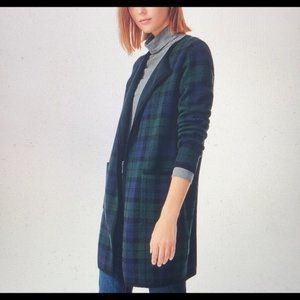 Juliette collarless sweater-blazer